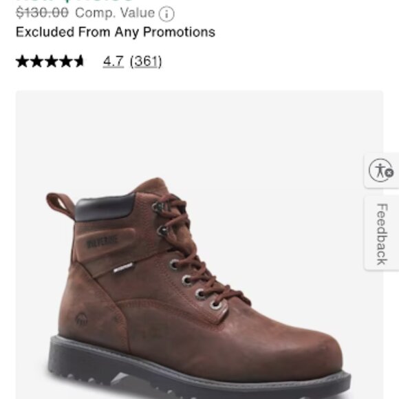 Wolverine Floorhand Steel Toe Boot - Picture 3 of 4